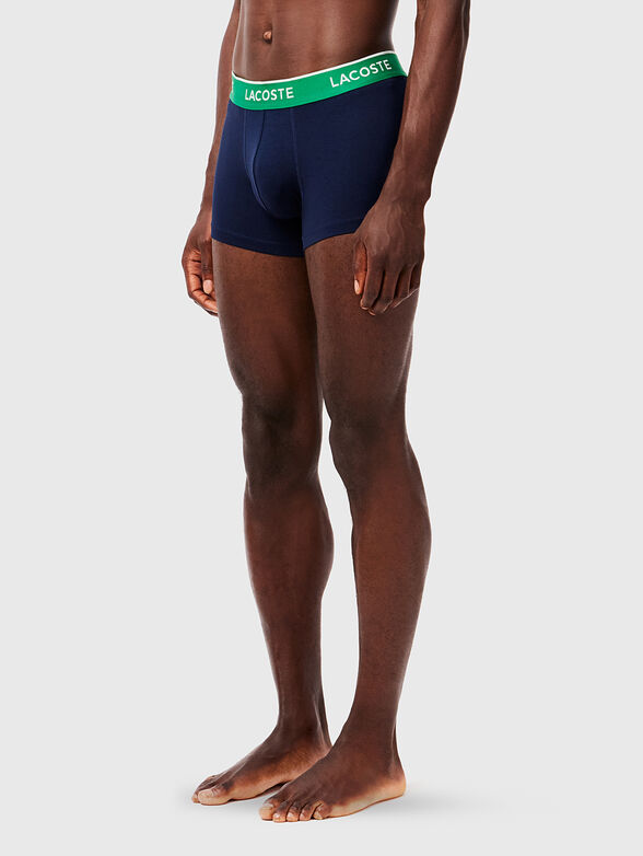 Set of three pairs of boxers with contrast tape - 6