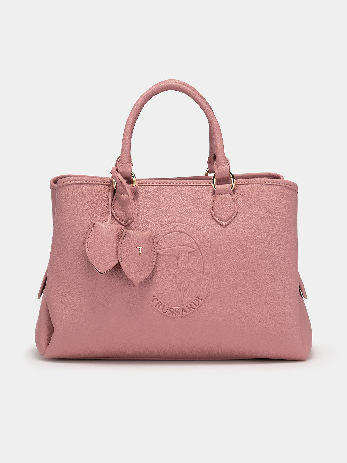 IRIS black tote bag brand TRUSSARDI Globalbrandsstore en