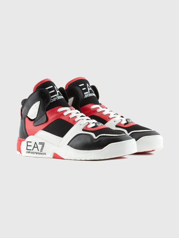 BASKED MID SUMMER high black sneakers - 2