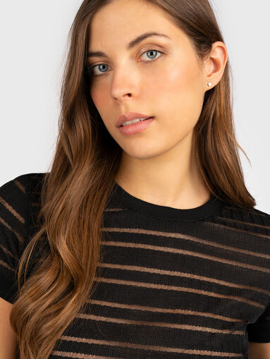 STELLA T-shirt with translucent effect - 5