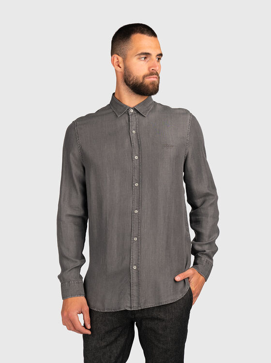 Слим риза SUNSET TENCEL INDIGO - 1