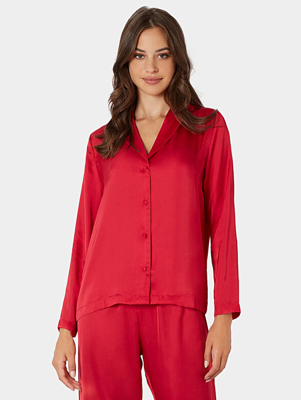 PRIMULA COLOR pajama top with buttons  - 1