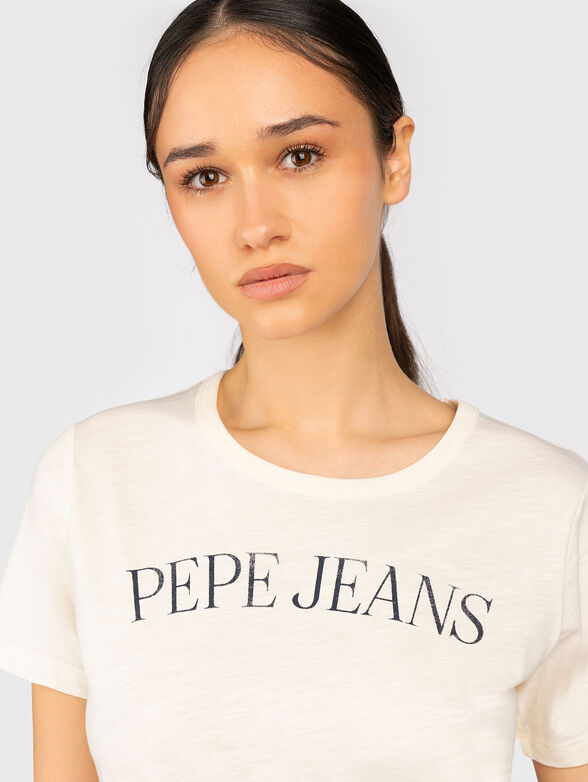 VIO T-shirt with oval neckline - 4