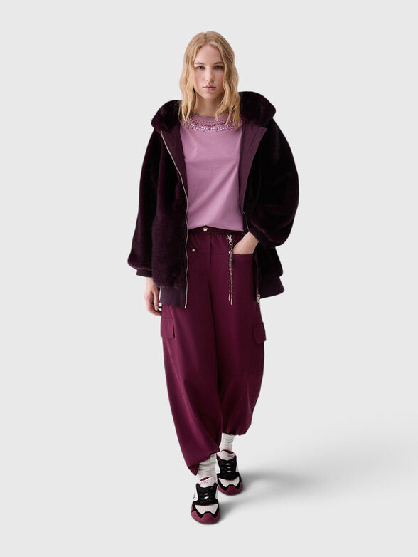 Oversized teddy jacket - 1