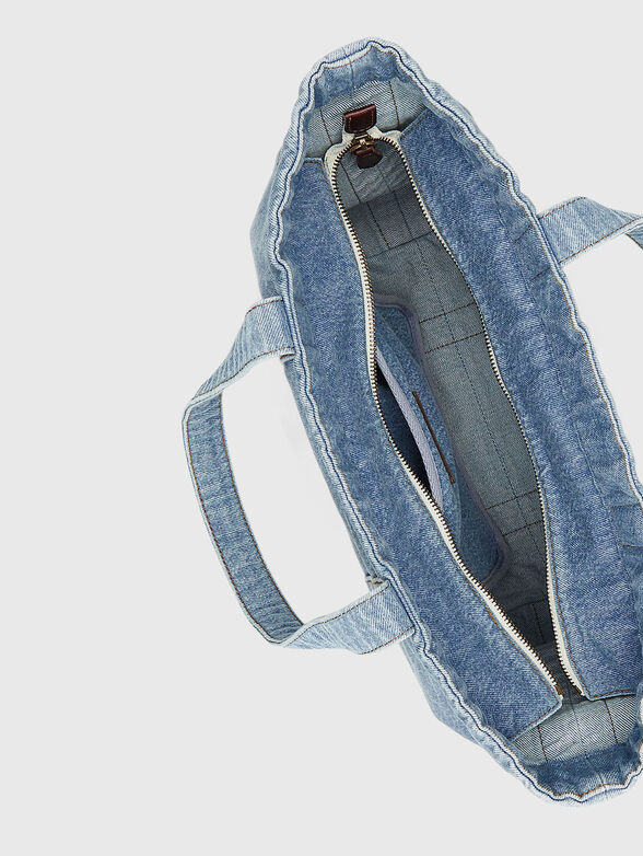 Denim bag with Polo Bear embroidery - 6