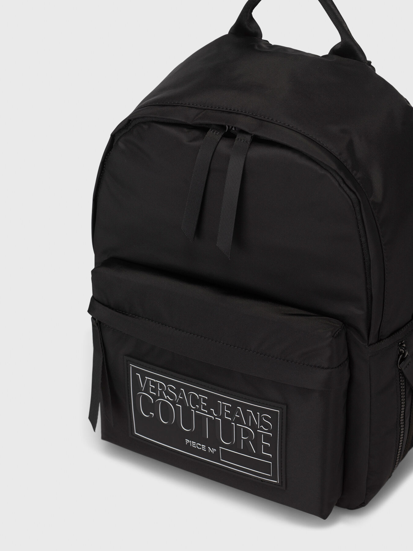 RANGE BOX LOGO black backpack brand VERSACE JEANS COUTURE