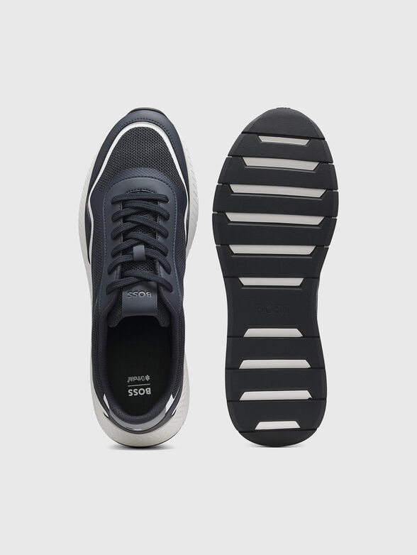 Navy sport shoes - 4