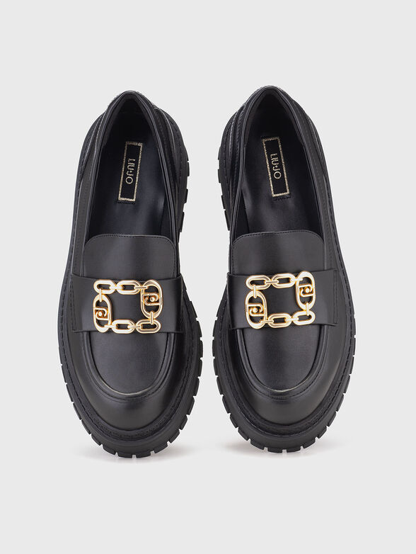 RUMI 34 leather loafers - 6