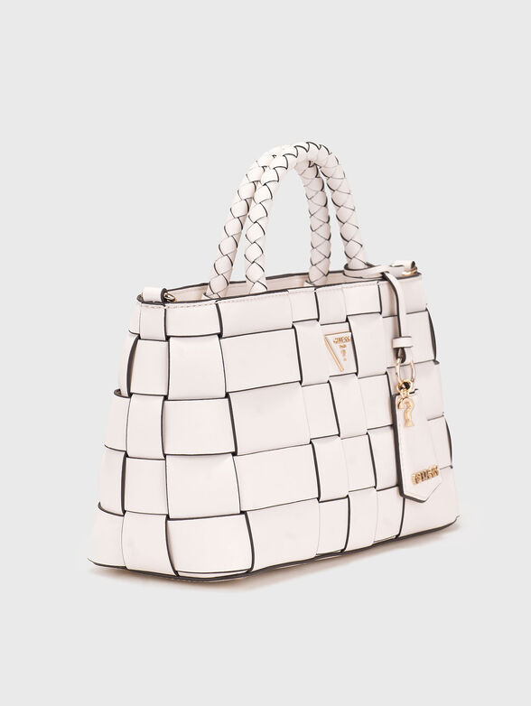 MAYLEE bag with interwoven texture - 4