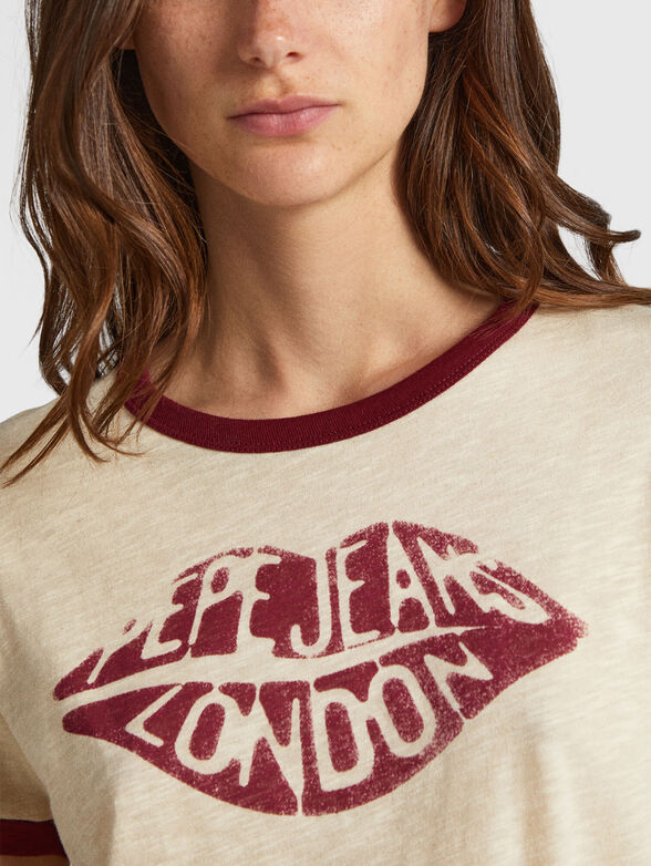 CLOUDY T-shirt with contrasting details - 4