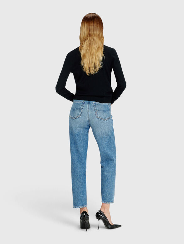 High waist straight jeans - 5