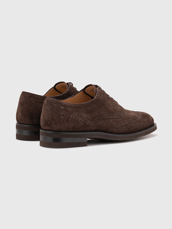 Brown leather shoes - 3