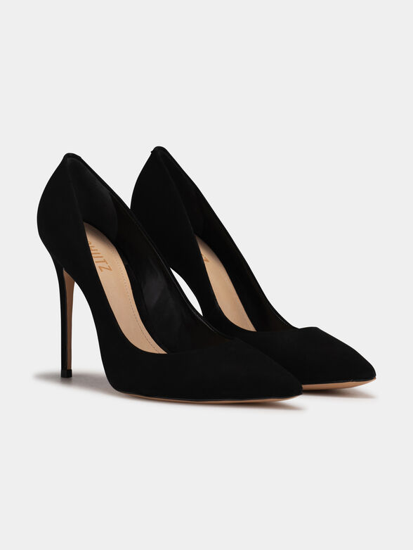 Heeled shoes in beige color - 2