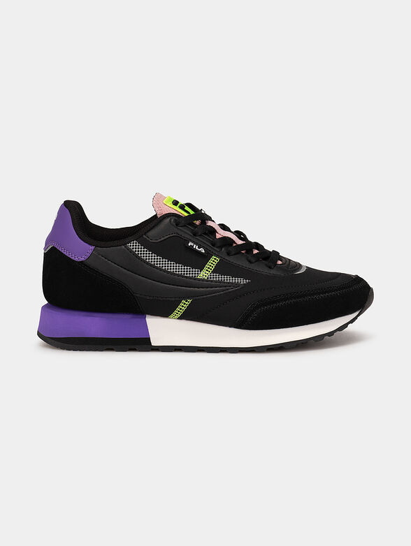 RETRONIQUE 22 sneakers with purple details - 1