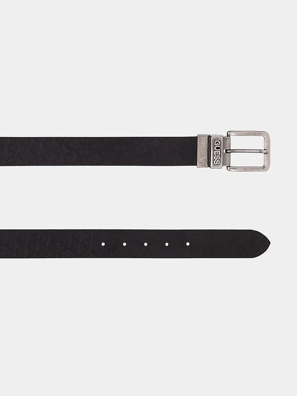 Leather reversible belt  - 4