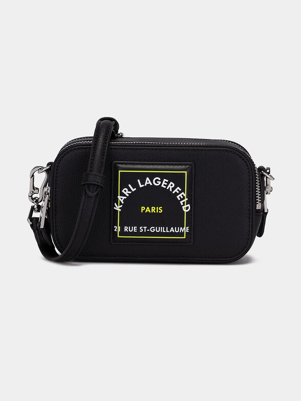 Crossbody bag with granular texture - 4