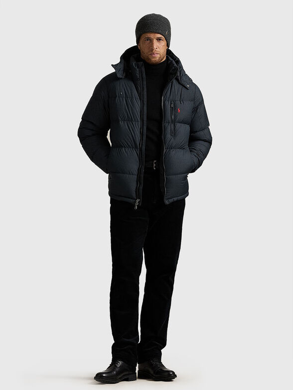Padded jacket with hood - 1