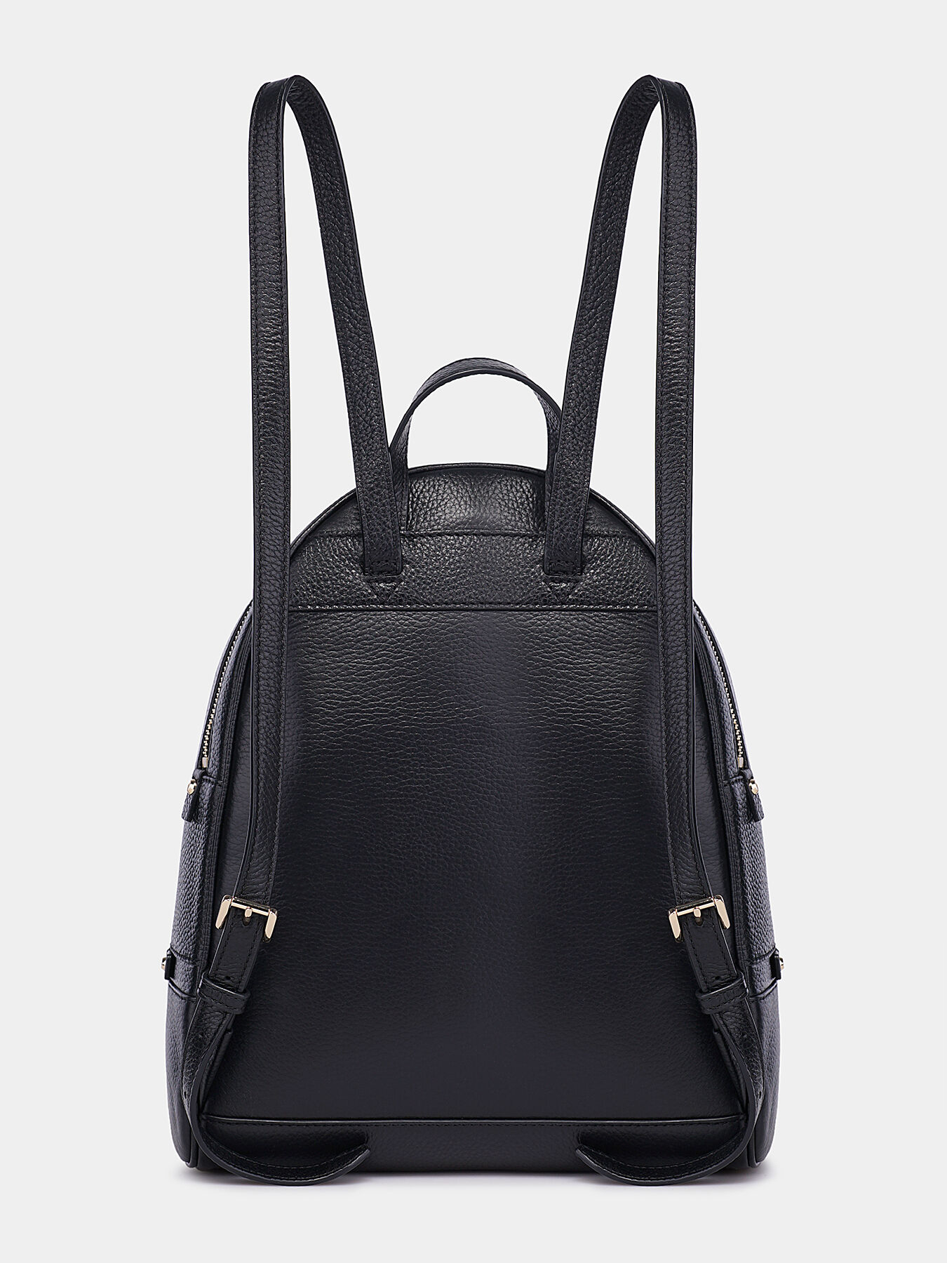 RHEA Leather backpack in black color brand MICHAEL KORS Globalbrandsstore en