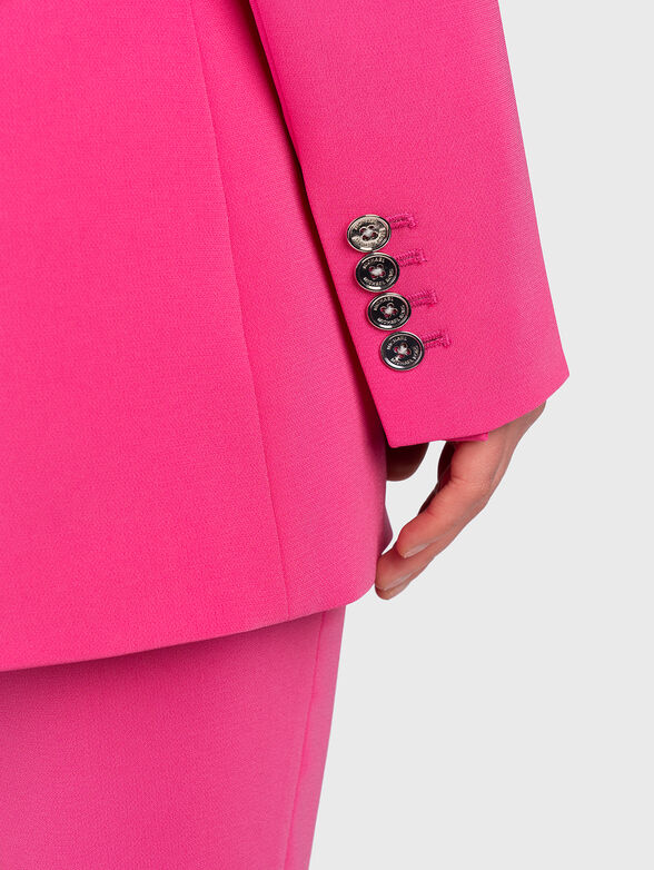 Blazer in fuchsia color - 5