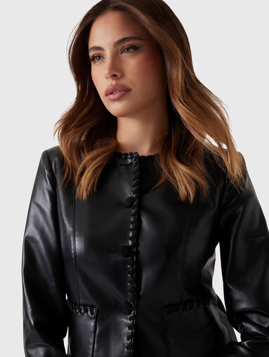 LEONTINE jacket with accent stitching - 5