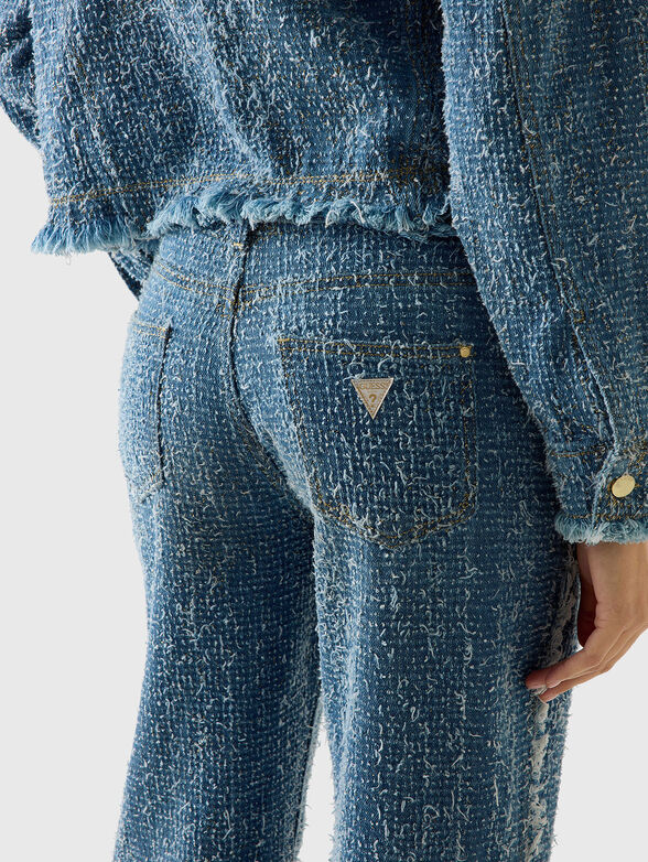 TOKYO textured jeans  - 3