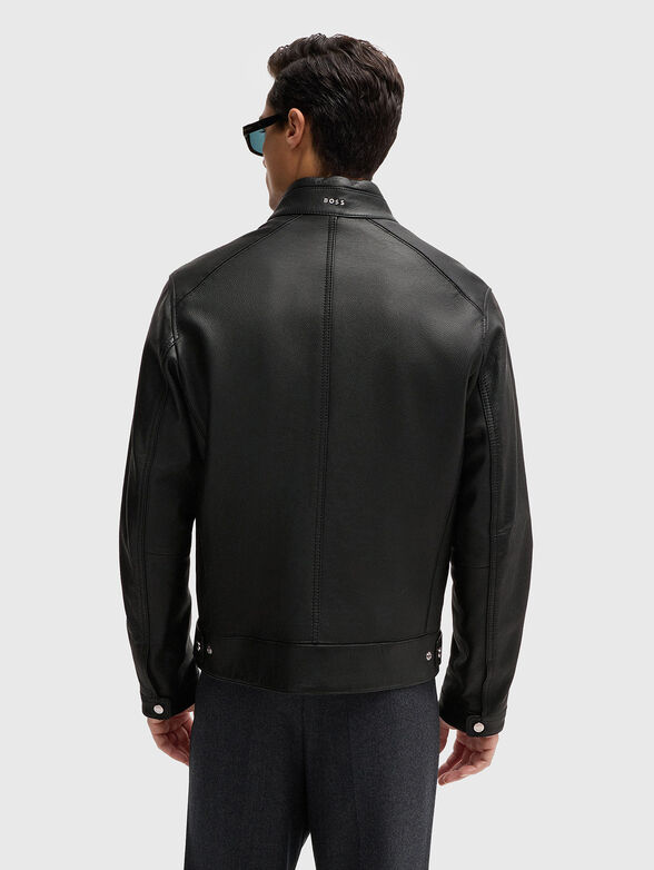 H-MANSELL2 leather jacket - 3