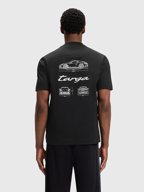 PORSCHE X BOSS cotton T-shirt with accent back - 2