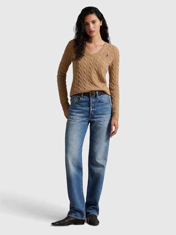 V-neck sweater - 2
