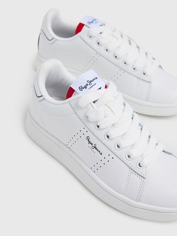 PLAYER BASIC B leather sneakers - 4