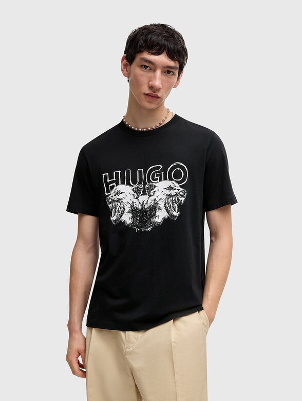 DURRO T-shirt with logo print - 1
