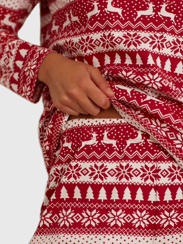 WINTER FAMILY two-piece pyjama with print - 4