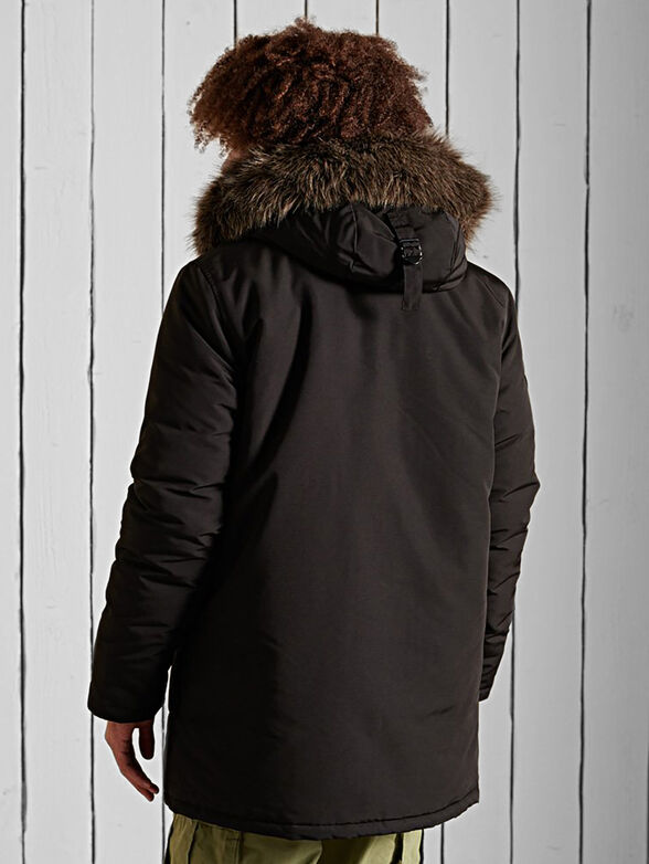 Winter jacket with a hood - 3