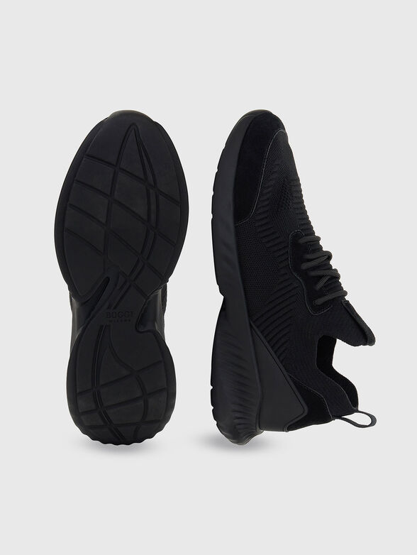 Черни спортни обувки - 4