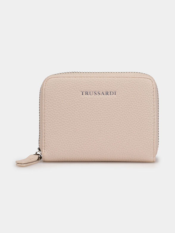 Black purse with logo accent - 1