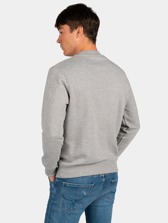 PERCIVAL blue sweatshirt with photo print - 3