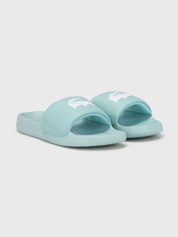 CROCO 1.0 123 slippers with logo accent - 2