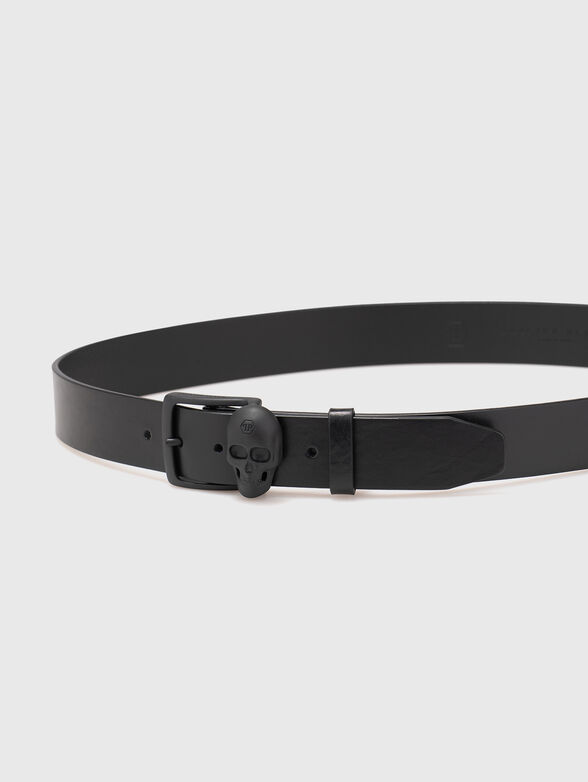 Leather Belt Skull - 2