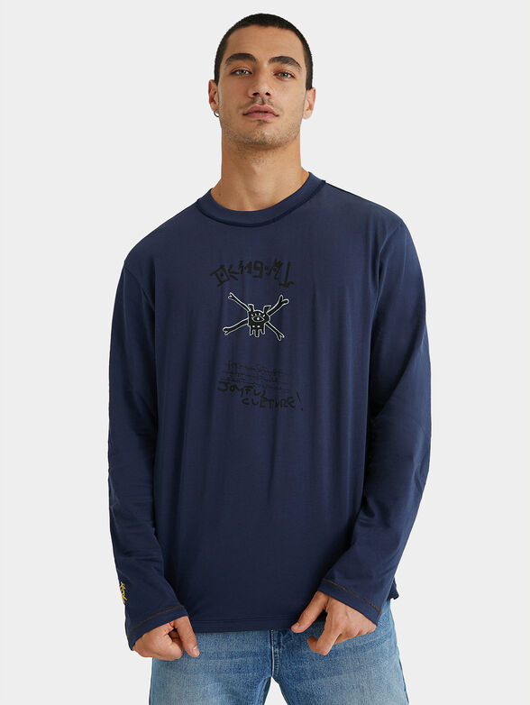 CELERE T-shirt with graffiti print - 1