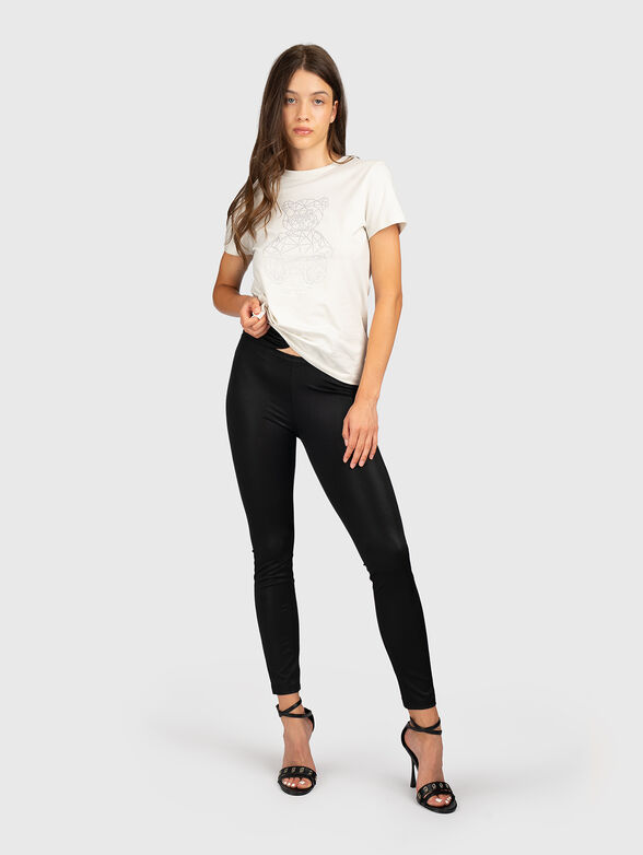 Cotton-blend T-shirt  - 2