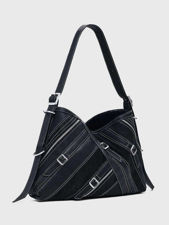 Bag with accent stitching - 4