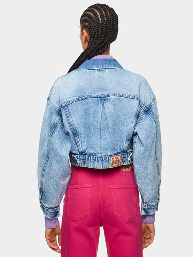 DUA LIPA X PEPE JEANS Cropped denim jacket - 3