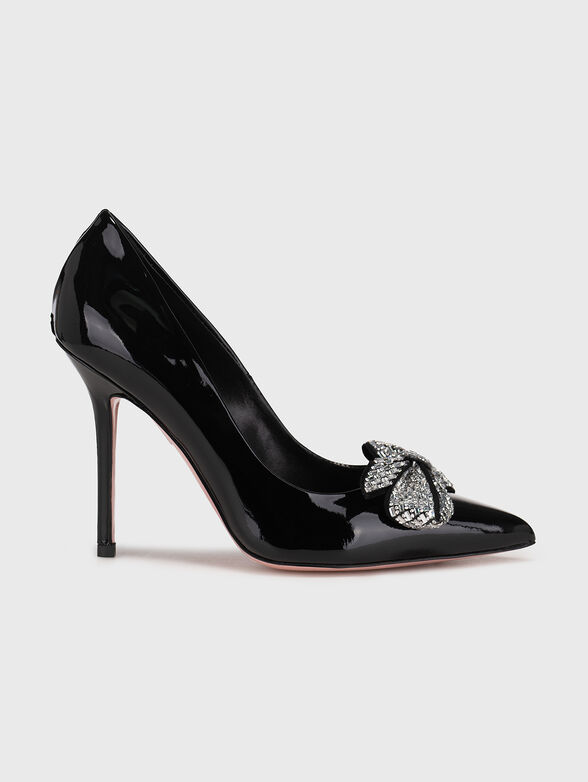 MARILYN 122 heeled shoes with applied rhinestones - 1