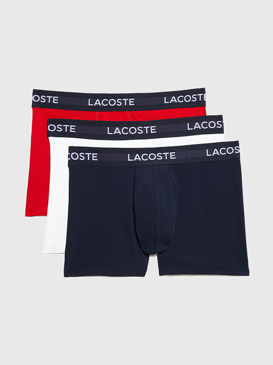 Комплект от три чифта боксерки в различни цветове - 1