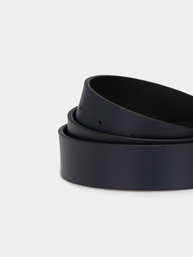 Reversible leather belt - 3