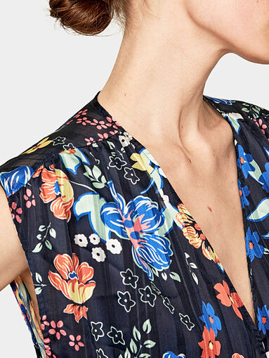AMAIA Dark blue top - 3
