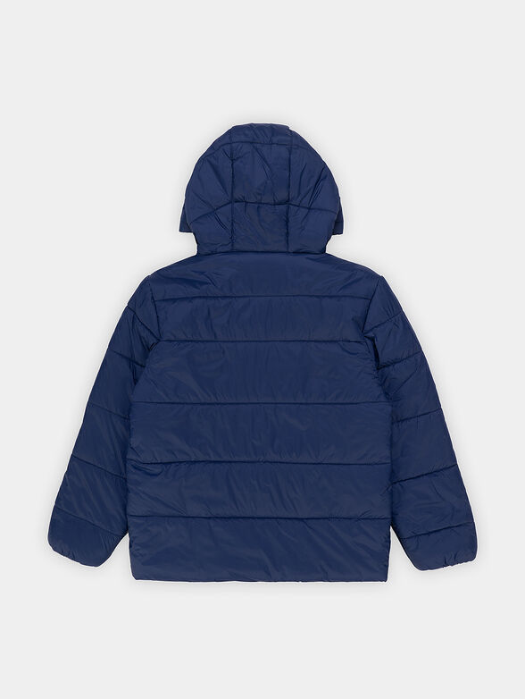 BUNIEL black padded jacket with hood - 2