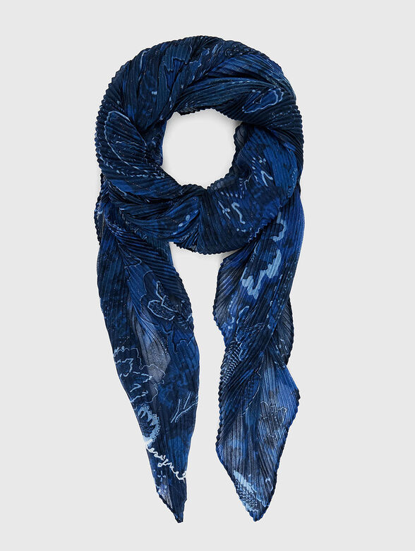 Scarf with paisley motifs - 1