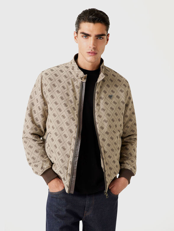 Jacket with 4G logo print - 1