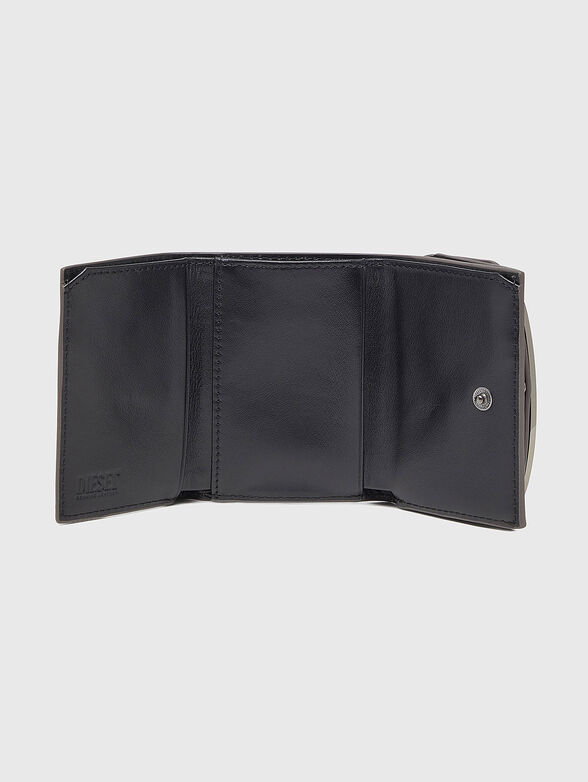 1DR leather wallet with oval logo - 3
