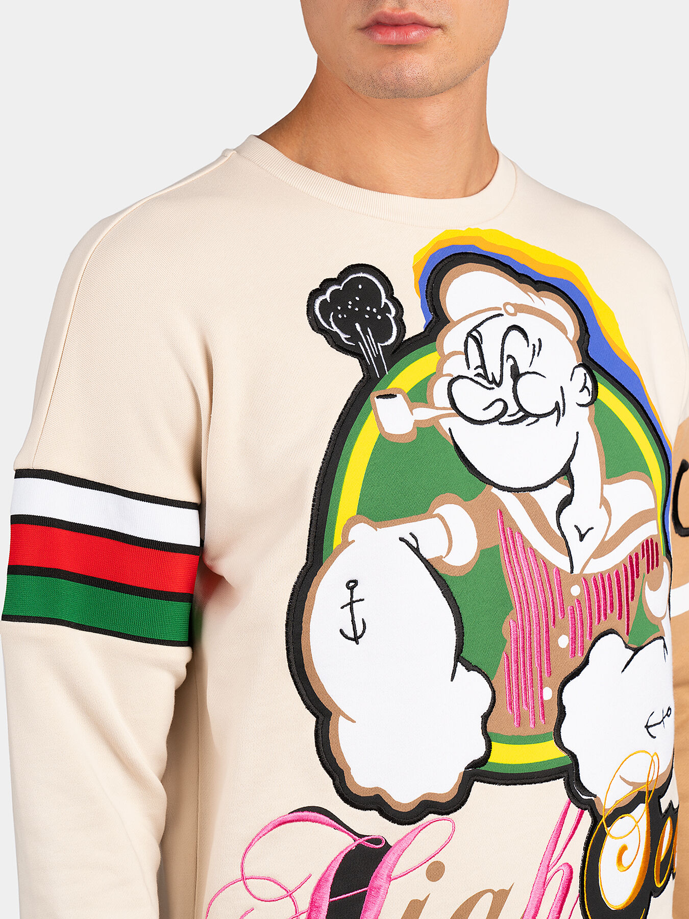 格安saleスタート ボ print with Sweatshirt brand Globalbrandsstore.com/en — ICEBERG トップス